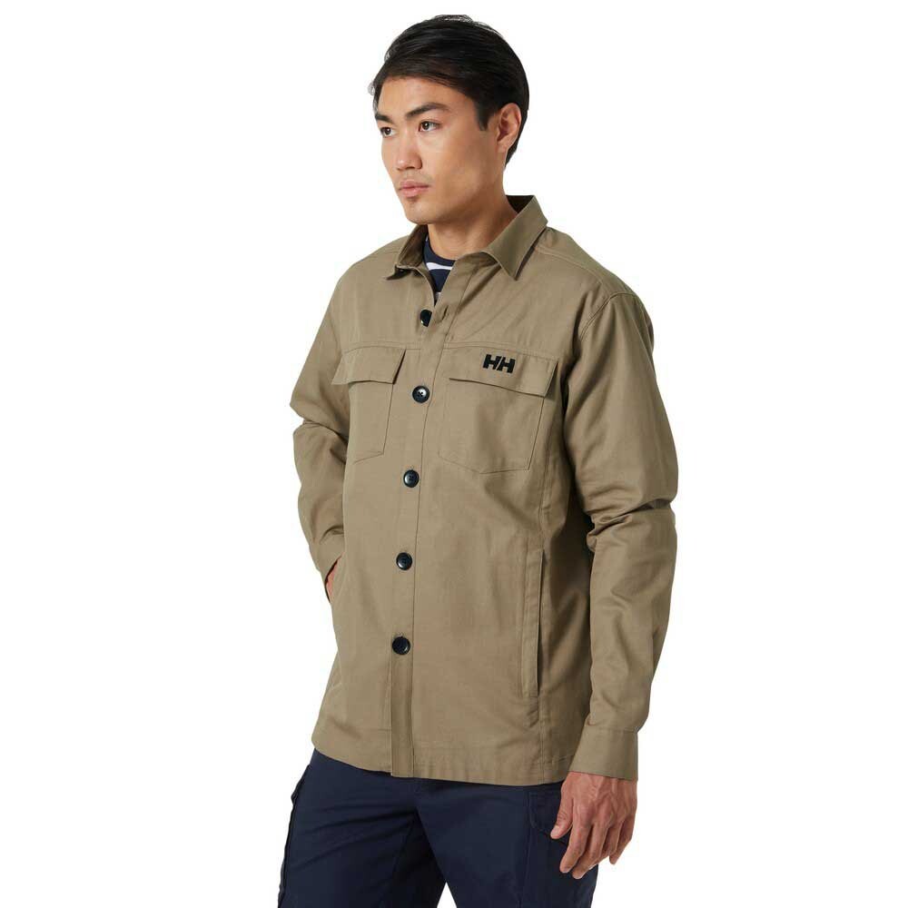 

Рубашка Helly Hansen Dock Work Shacket, зеленый