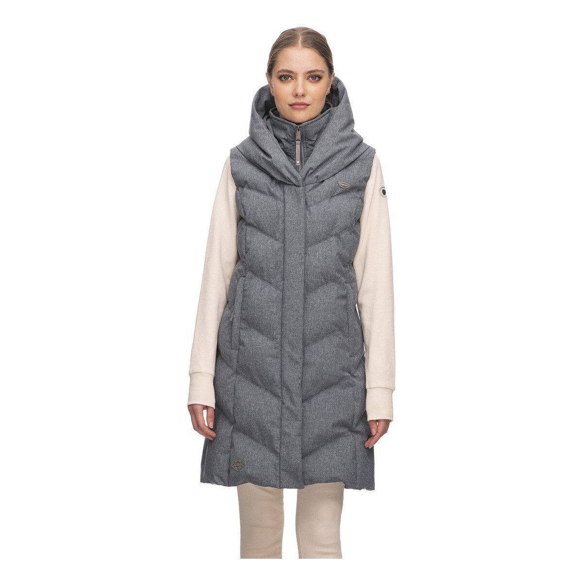 

Утепленный жилет ragwear Natalka Vest, серый