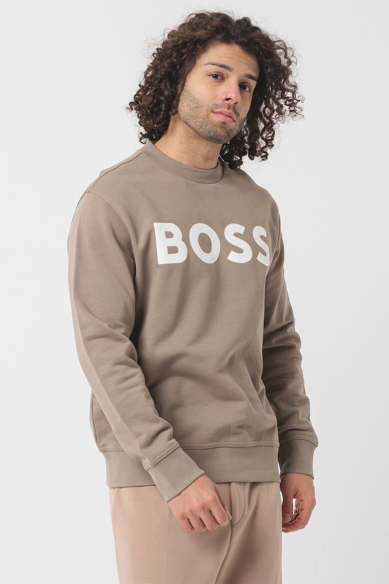 

Толстовка свободного кроя We Basic Boss, коричневый