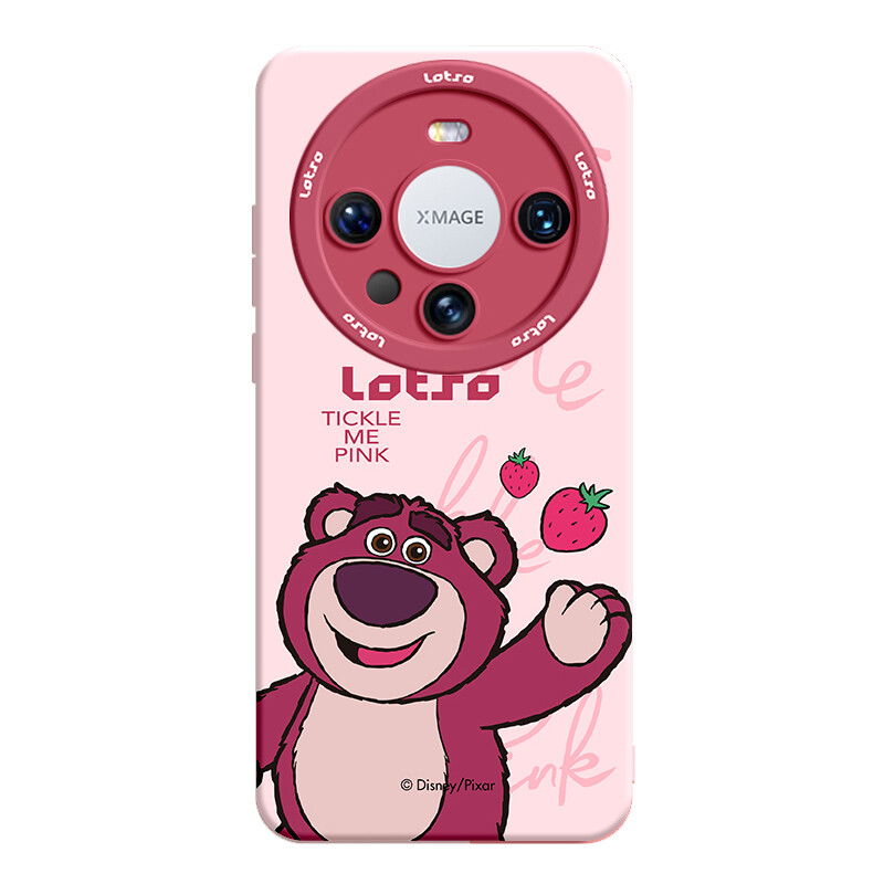 

Super Mouse Чехол для телефона, Sakura powder spliced strawberry bearAnti-drop silicone