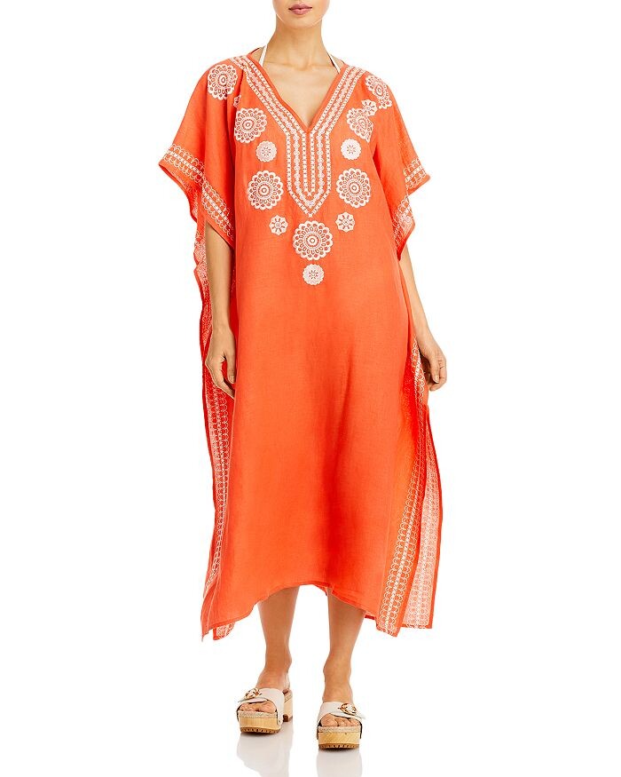 

Amalfi Maxi Dress Накидка для плавания Echo, мультиколор, Оранжевый