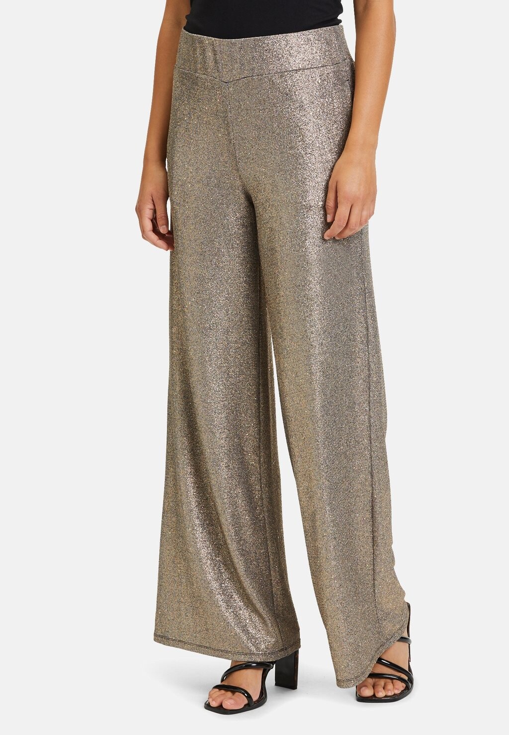 

Брюки VERA MONT MODERN FIT HOSE MIT WEITEM BEIN, цвет gold