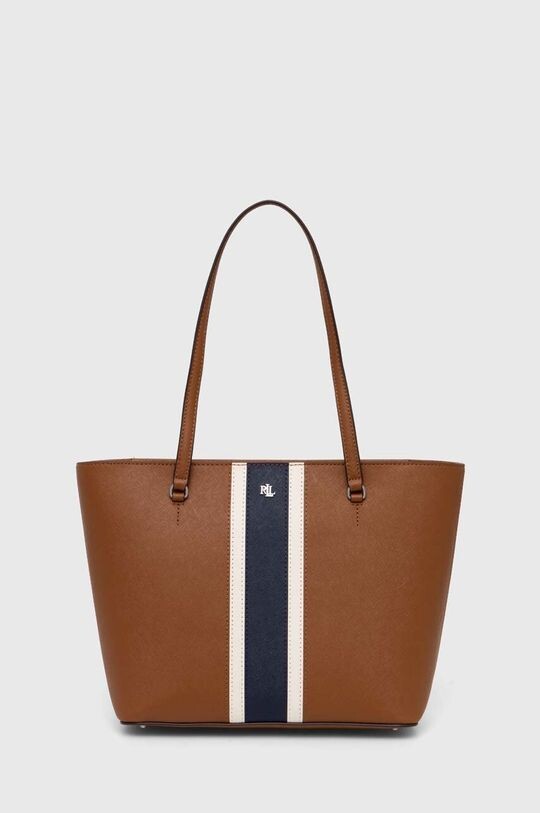 

Кожаная сумочка Lauren Ralph Lauren, коричневый