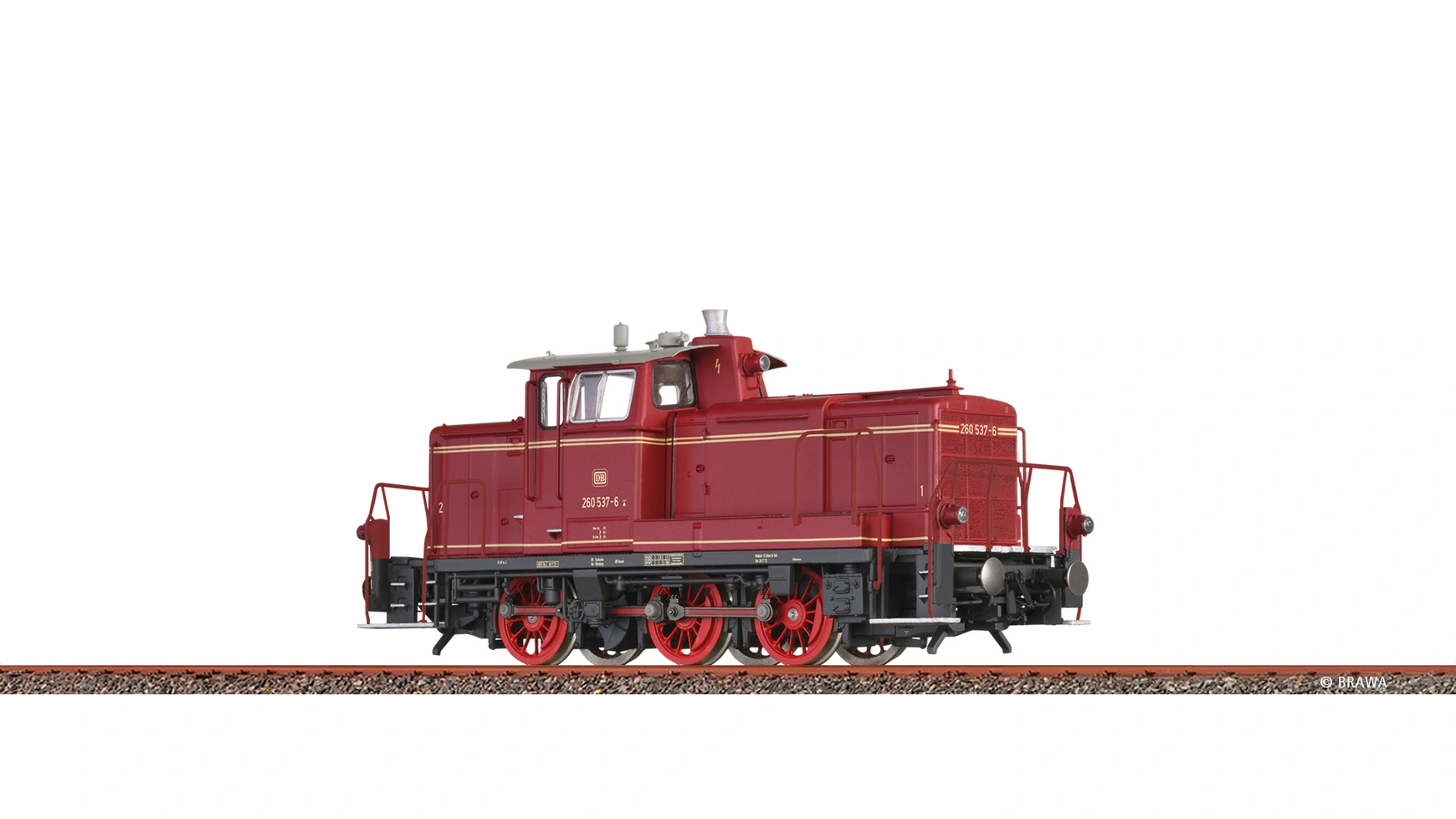 

Brawa Дизельный Локо Br 260 Db Dc Digital Extra