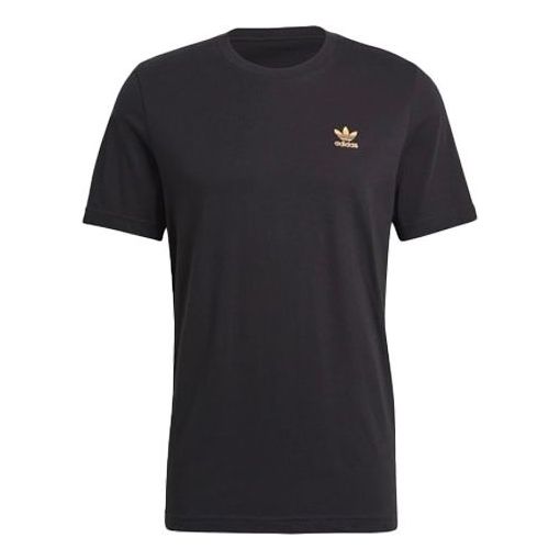 футболка adidas originals solid color casual sports round neck pullover short sleeve black черный Футболка adidas originals Casual Breathable Sports Round Neck Short Sleeve Black, черный
