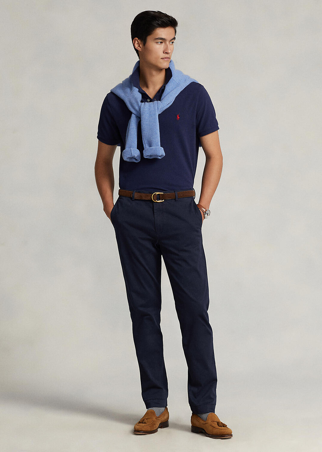

Брюки Jarrett Stretch Slim Fit из сатина
