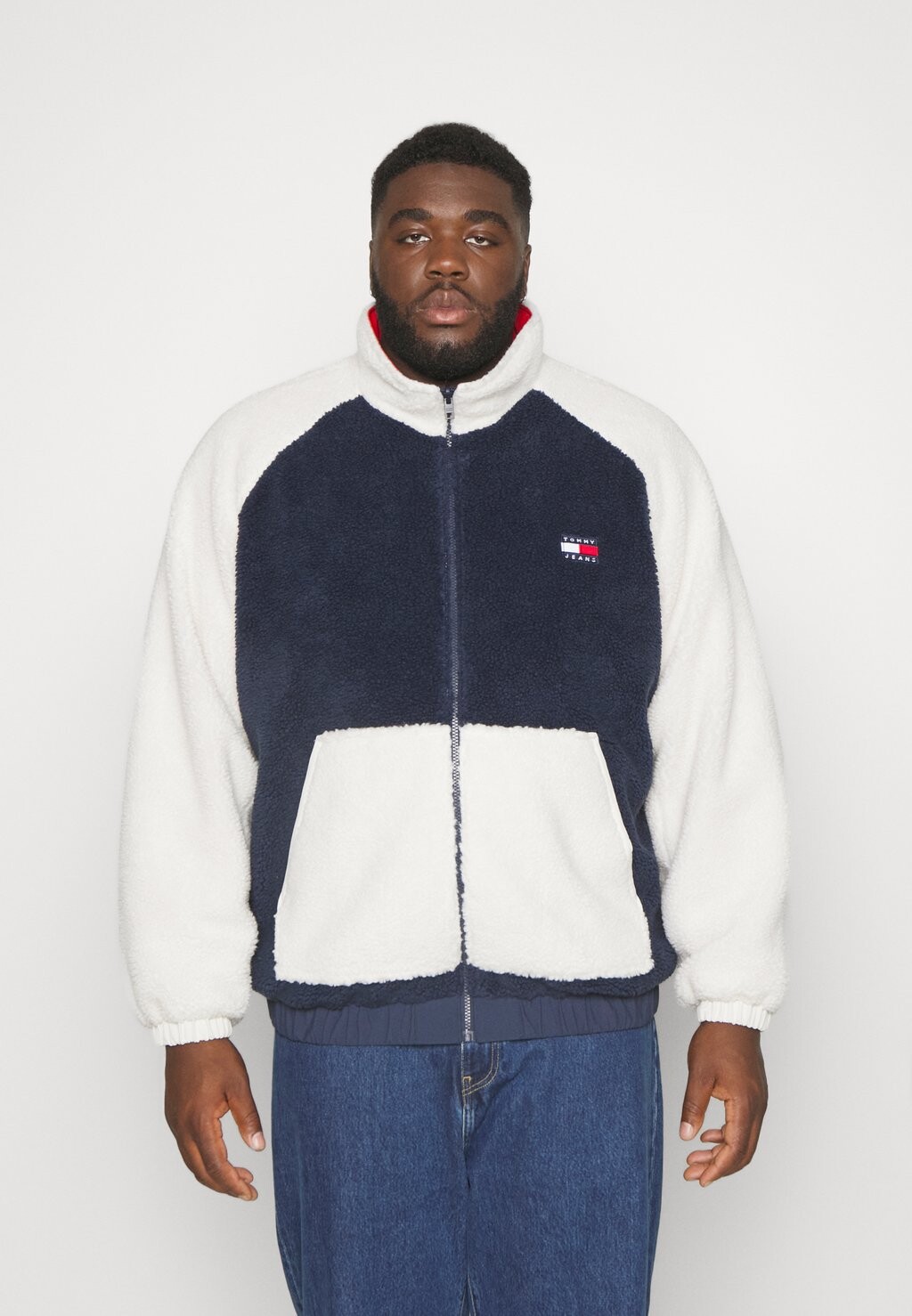 

Флисовая жилетка Tommy Jeans by Tommy Hilfiger, темно-синий