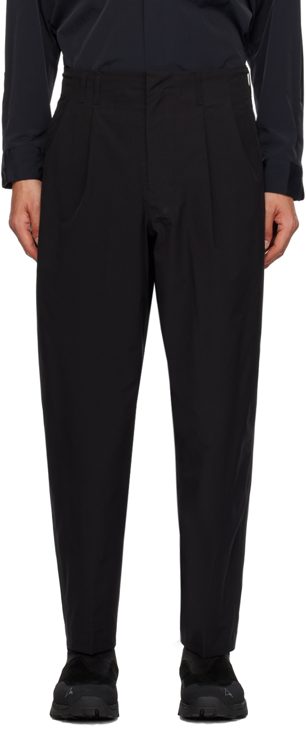 Черные брюки со складками Descente ALLTERRAIN