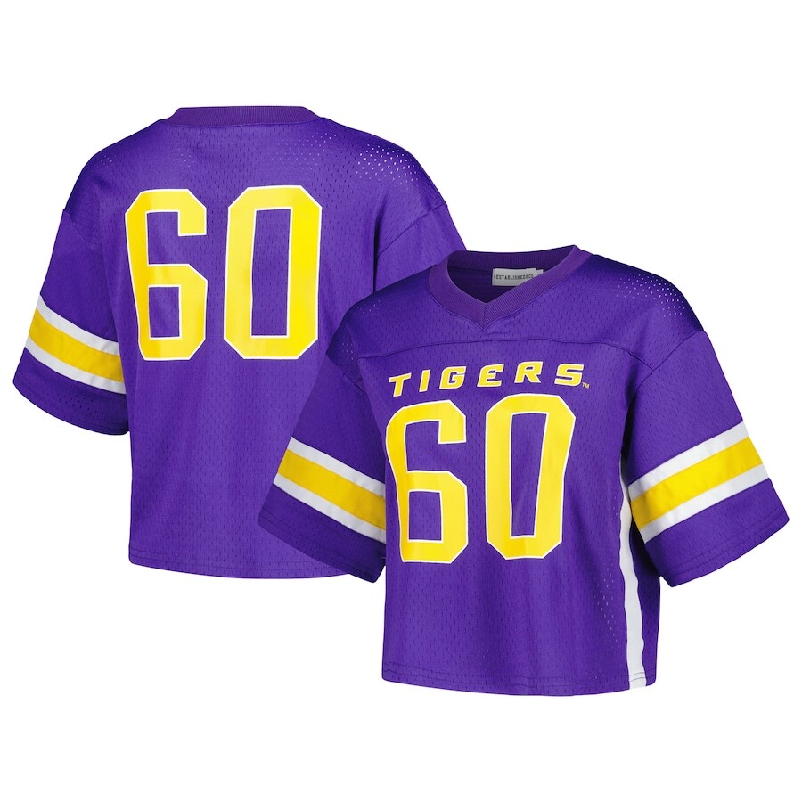 

Футболка с коротким рукавом Established & Co. Lsu Tigers, фиолетовый