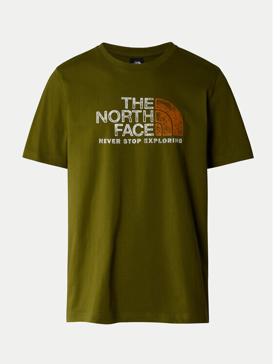 

Футболка стандартного кроя The North Face, зеленый