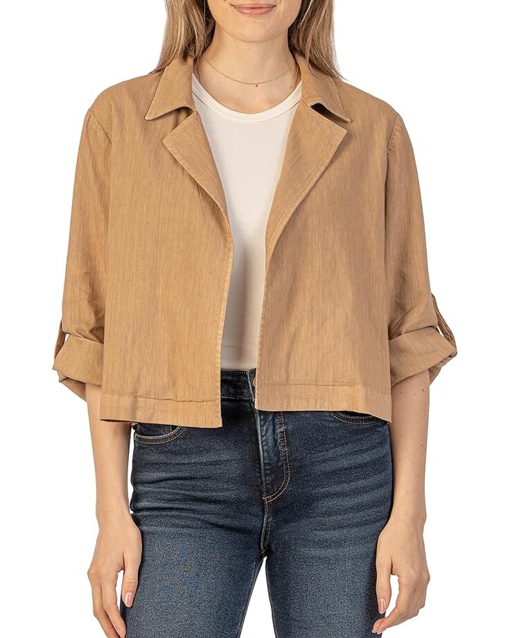 

Куртка KUT from the Kloth Nadine - Crop Blazer, цвет Oatmeal