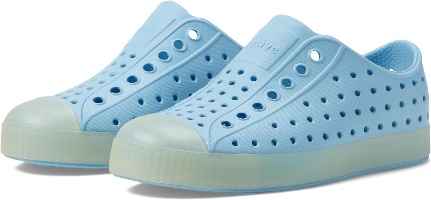 

Кроссовки Jefferson Sugarlite Glow Native Shoes Kids, цвет Sky Blue/Glow