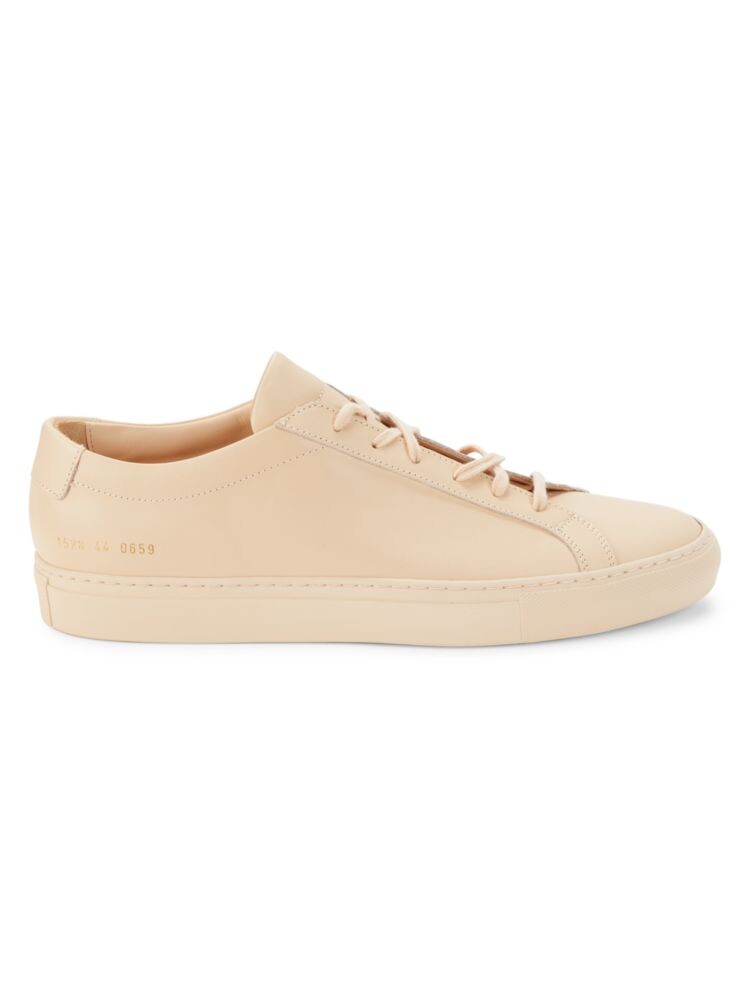 

Кожаные кроссовки Common Projects, бежевый