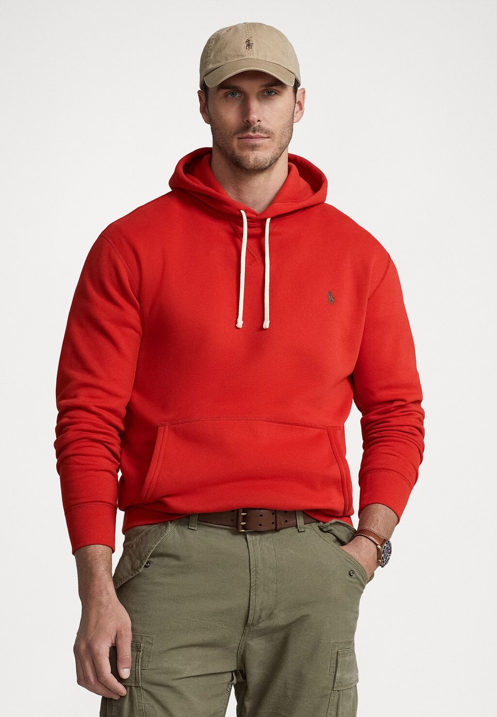 

Толстовка LONG SLEEVE Polo Ralph Lauren Big & Tall, спортивный оранжевый