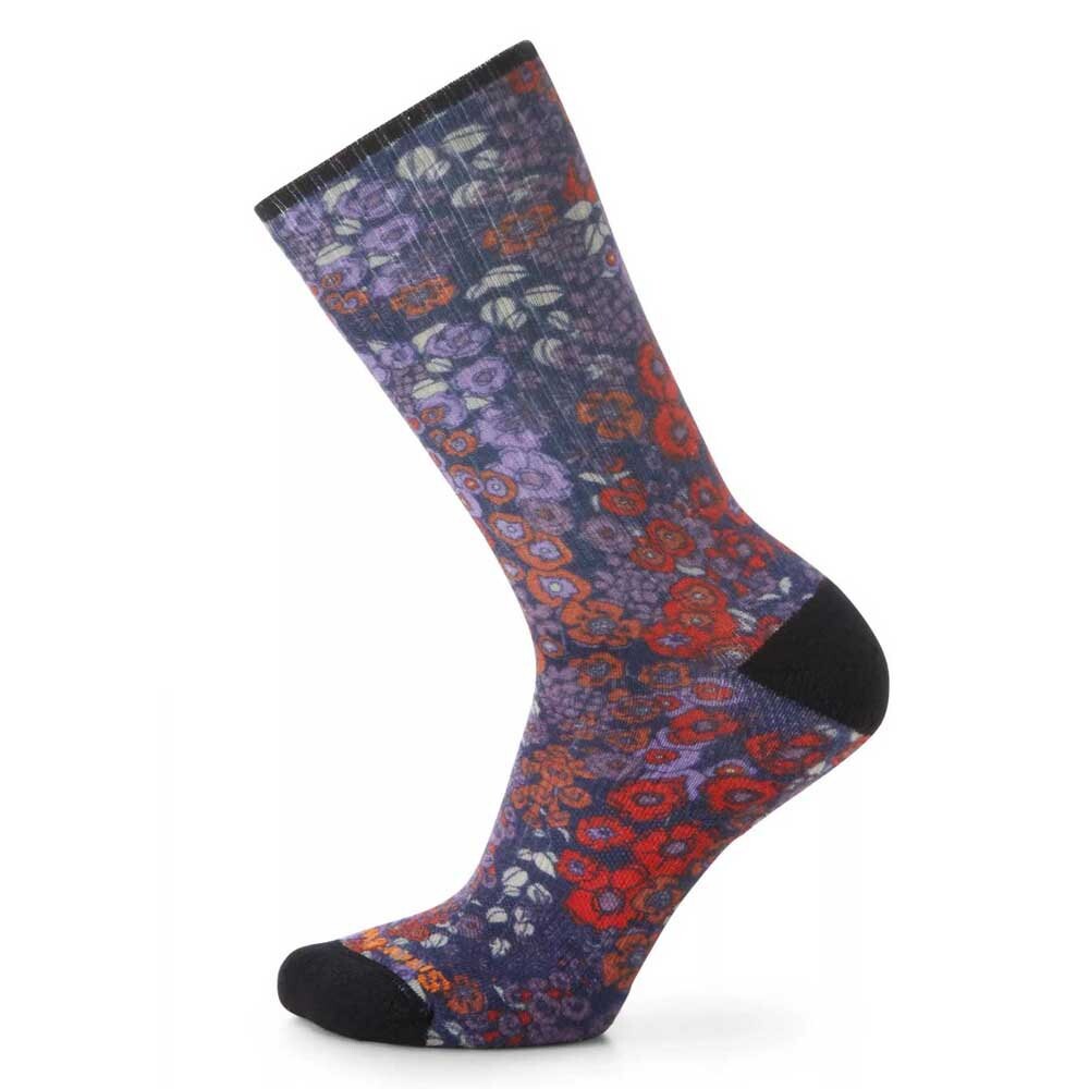 

Носки Smartwool Athletic Meadow Print Crew Long, разноцветный