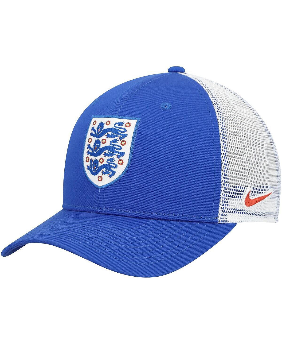 

Мужская синяя, белая кепка England National Team Classic99 Trucker Snapback Nike