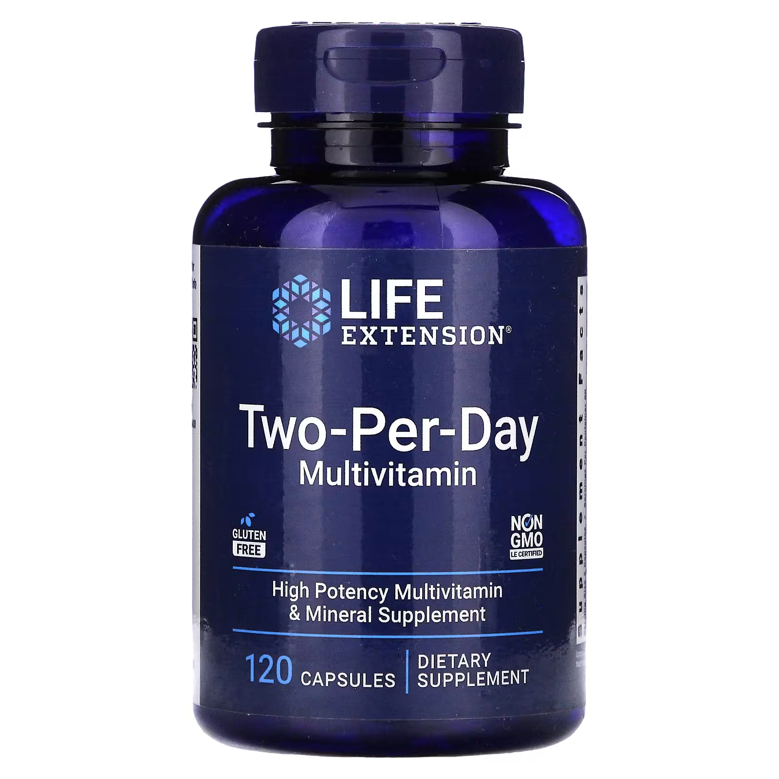 Мультивитамины Life Extension V2 для приема два раза в день, 120 капсул