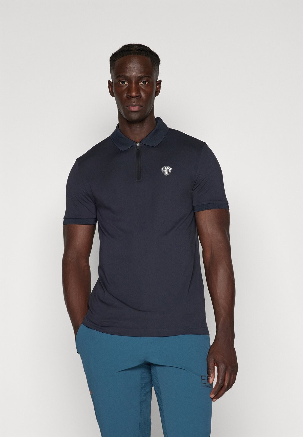 

Рубашка-поло Polo Shirt EA7 Emporio Armani, цвет notte