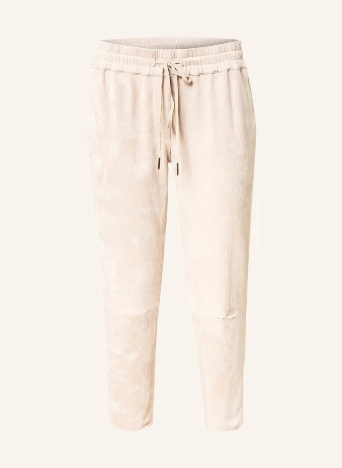 

Брюки 7/8 под кожу Juvia, бежевый