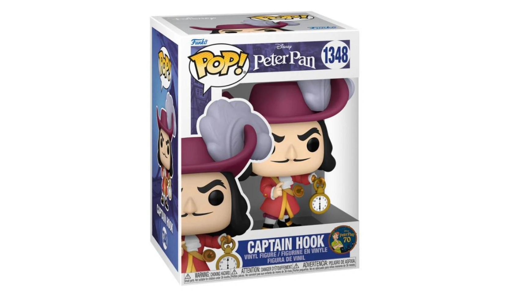

Funko - Pop! Питер Пэн, 70 лет винил на крючках
