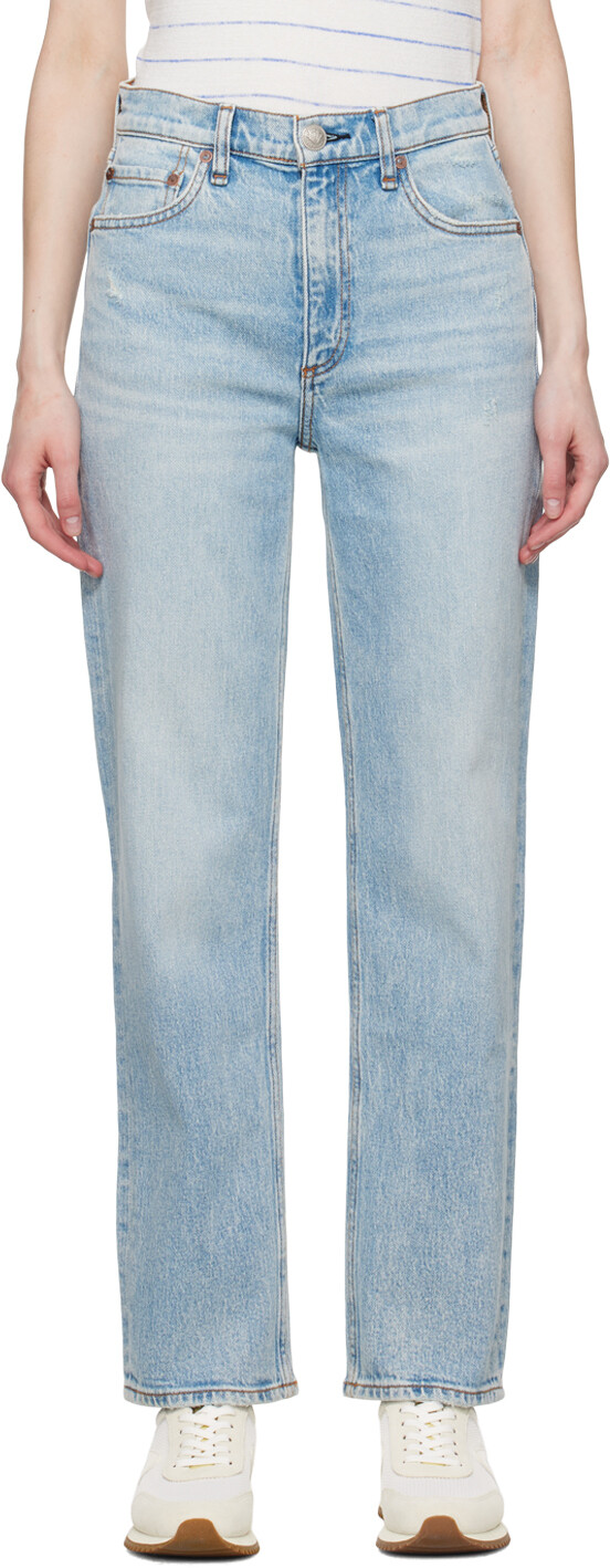 

Синие джинсы Rag & Bone Harlow