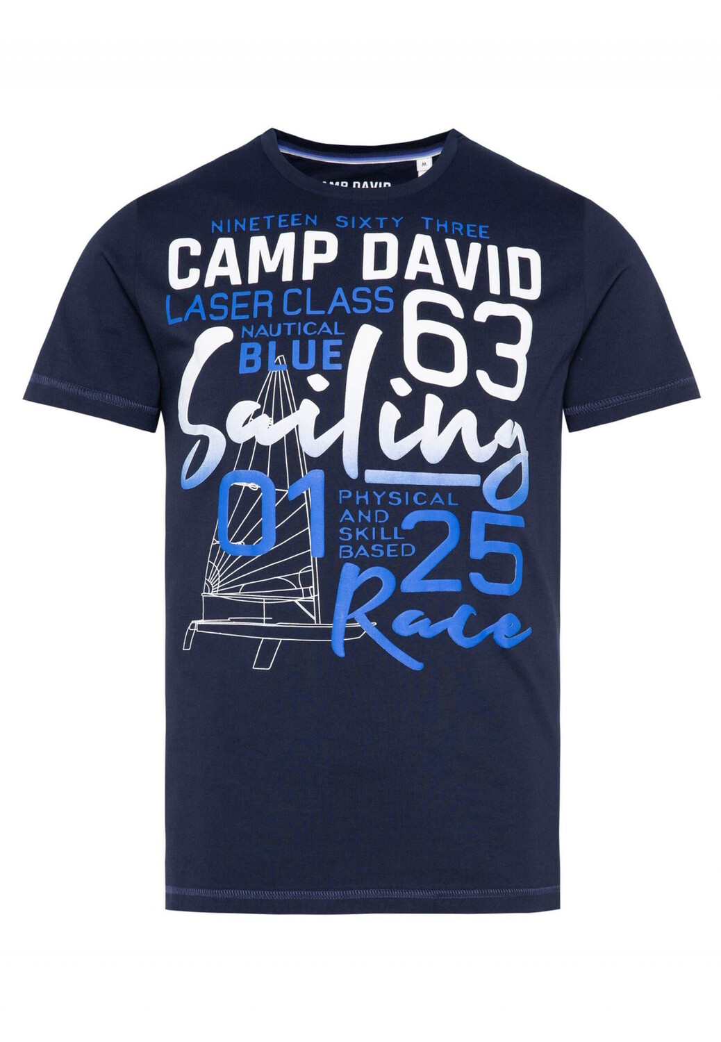 

Футболка CAMP DAVID Laser Sailing', темно-синий