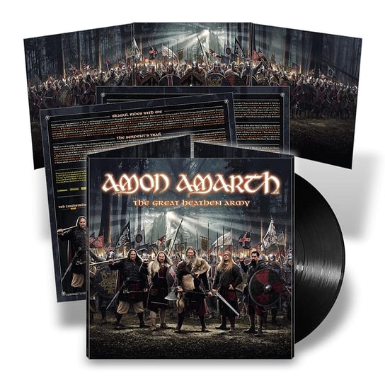 Виниловая пластинка Amon Amarth - The Great Heathen Army виниловые пластинки metal blade records amon amarth the great heathen army lp