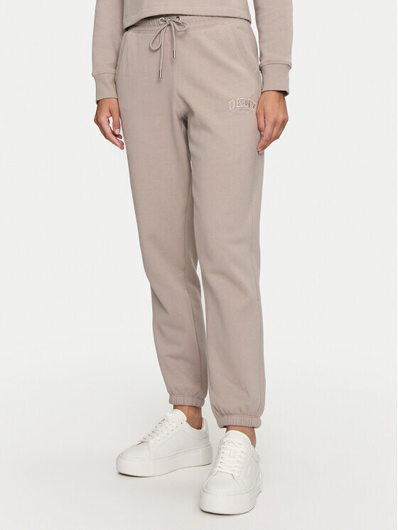 

Спортивные брюки regular fit Dkny Sport, бежевый