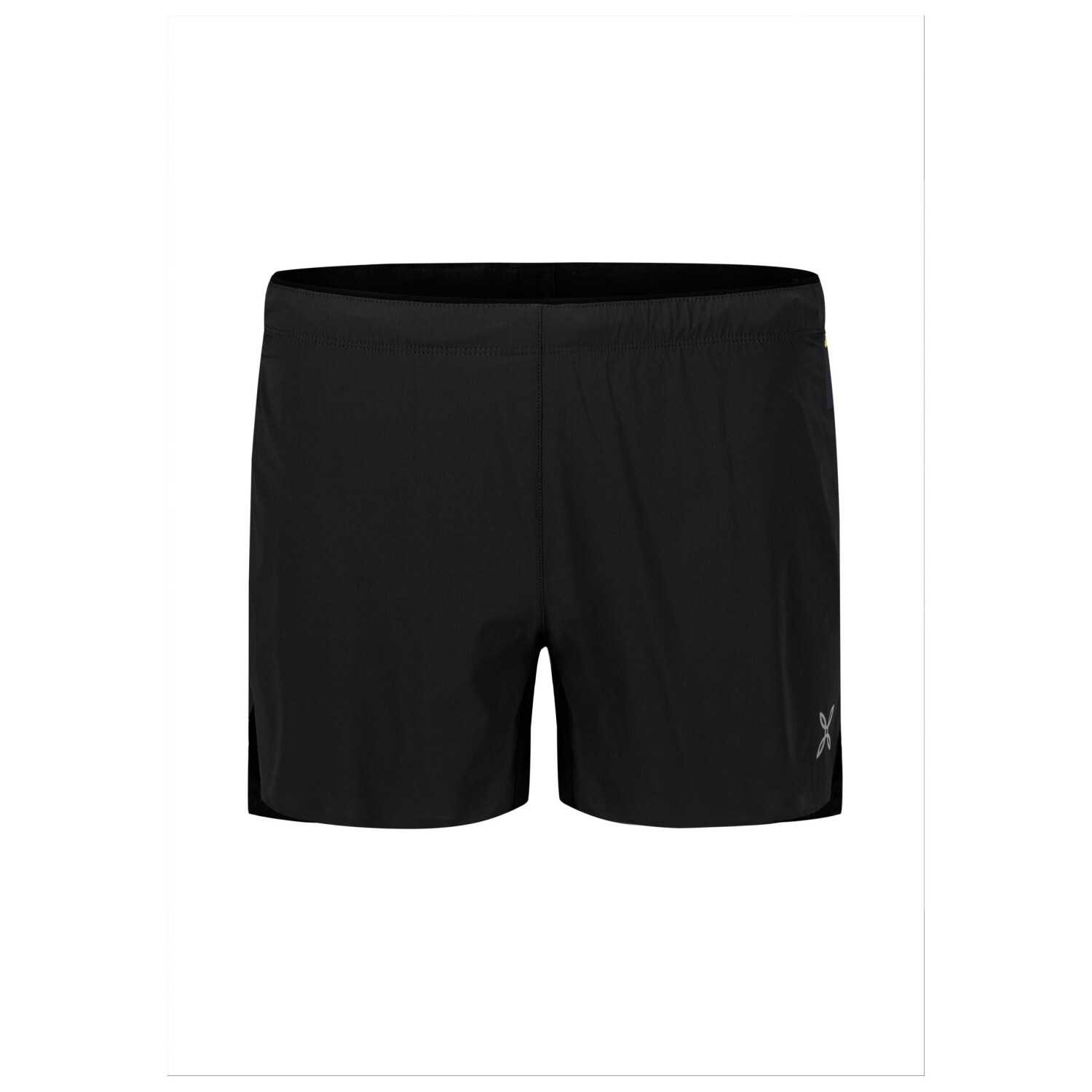 

Шорты для бега Montura Shadow Shorts, цвет Nero/Verde Lime