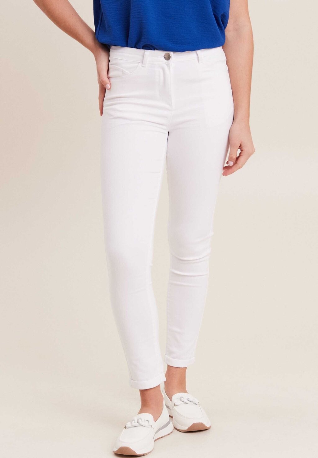 Джинсы Skinny Fit Breal, цвет blanc