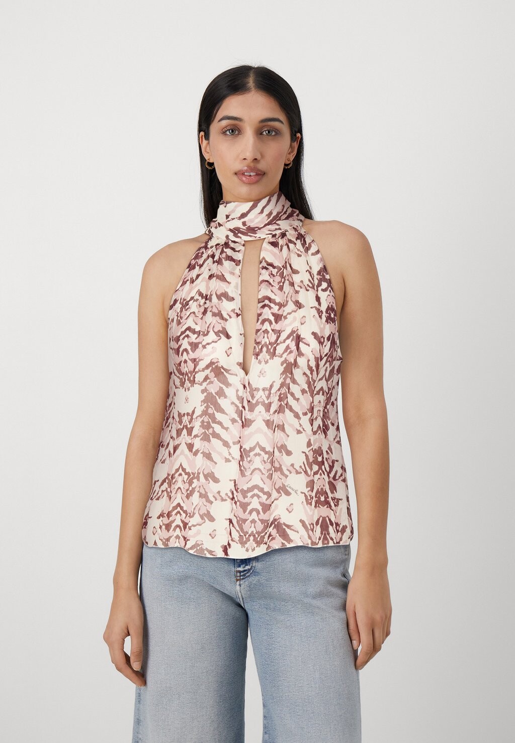 Топ CAMICIA Patrizia Pepe, сирень