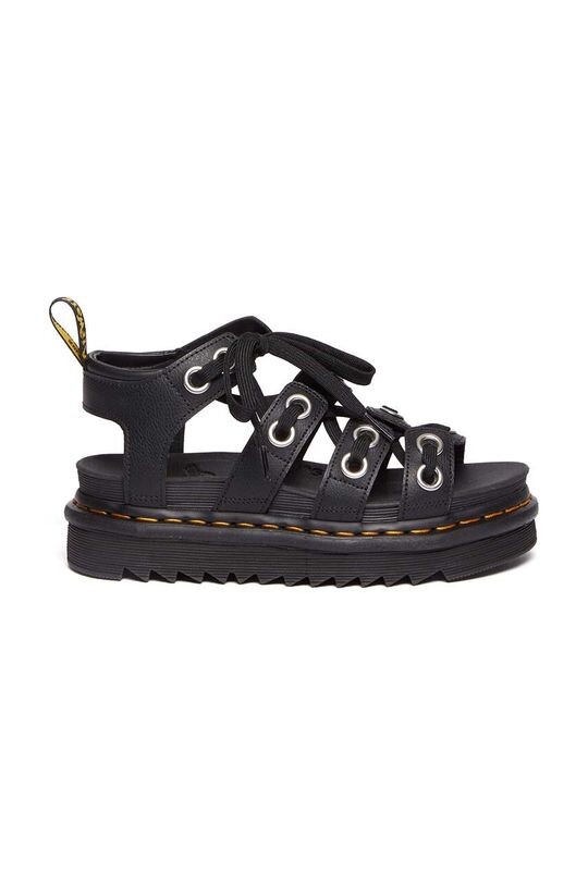 

Доктор Кожаные сандалии Martens Blaire HDW Dr. Martens, черный