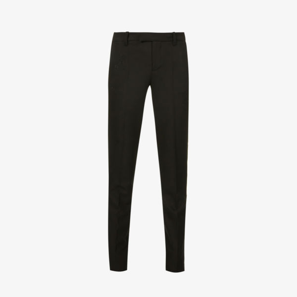 Тканые брюки средней посадки Prune Strass Zadig&Voltaire, цвет noir кроссовки zadig