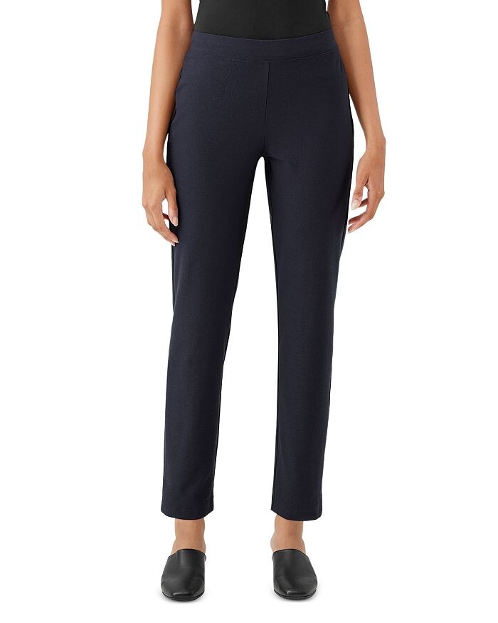 

Узкие брюки до щиколотки — 100% эксклюзив Eileen Fisher, Черный