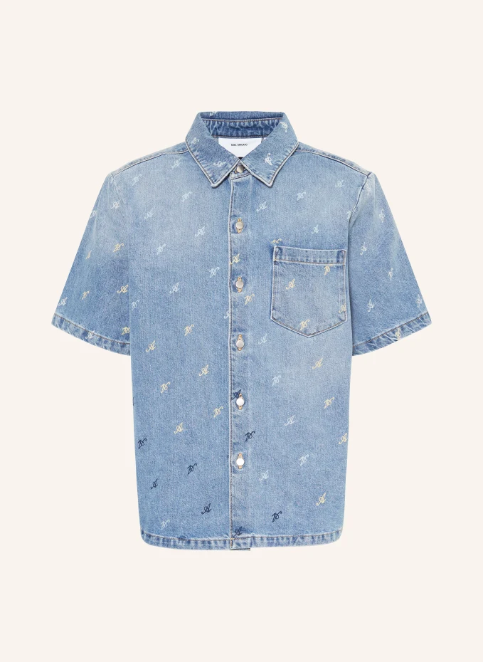 

Джинсовая рубашка miles comfort fit Axel Arigato, синий
