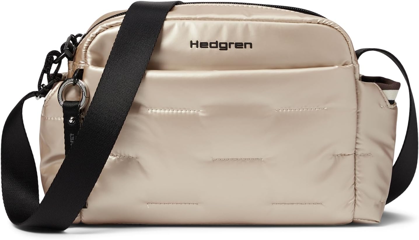 Уютная сумка через плечо Hedgren, цвет Safari Beige фотографии