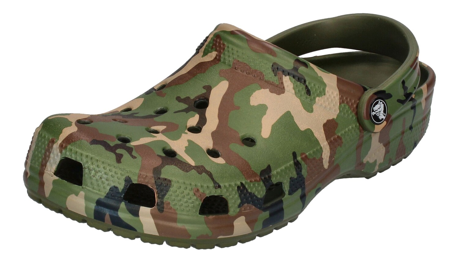 

Сабо Crocs Clogs Classic Printed Camo Clog, красочный