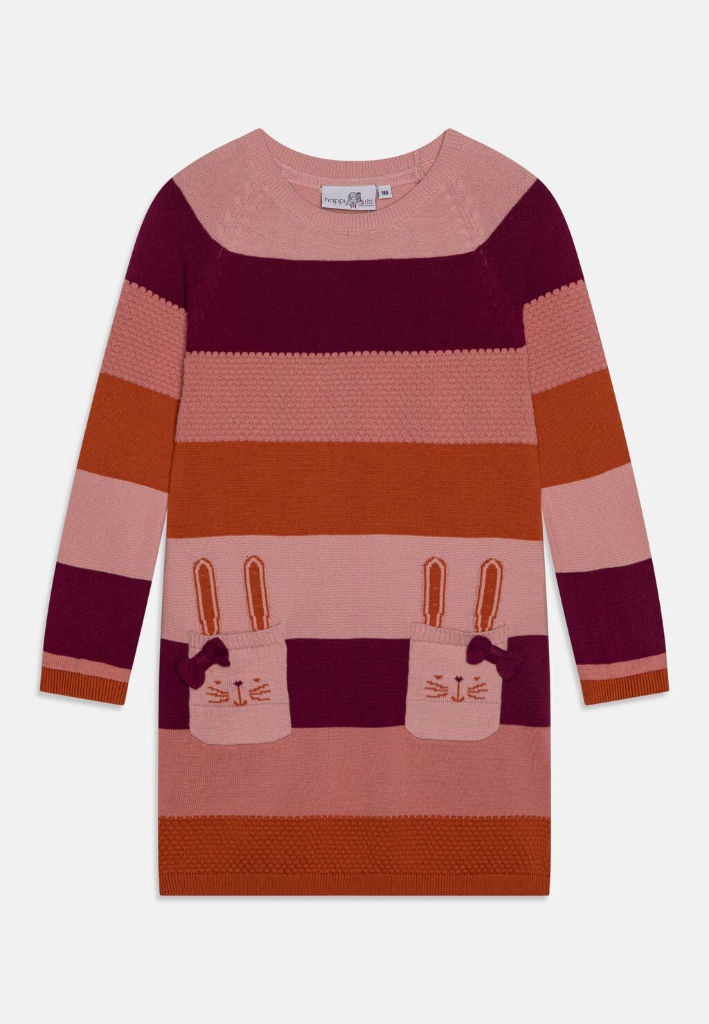 

Трикотажное платье DRESS BUNNY POCKETS happy girls, цвет dusty rose