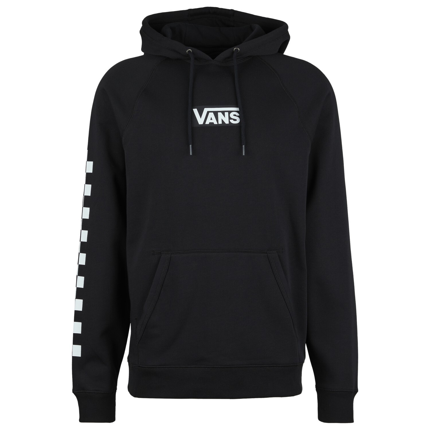 

Толстовка с капюшоном Vans Versa Standard, цвет Black/Checkerboard, Черный