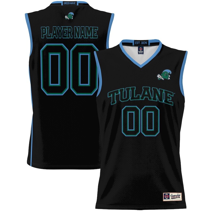 

Джерси ProSphere Tulane Green Wave, черный