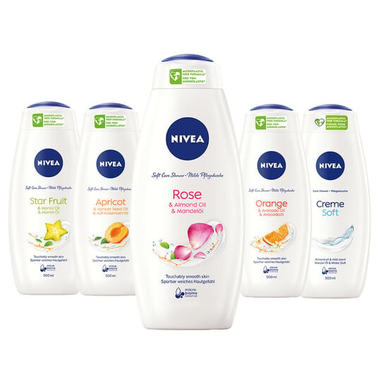 

Кремовый гель для душа, 5x500 мл Nivea