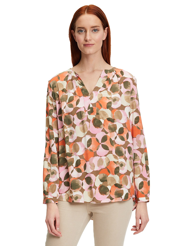 Блуза CARTOON, цвет Hellbraun/Orange