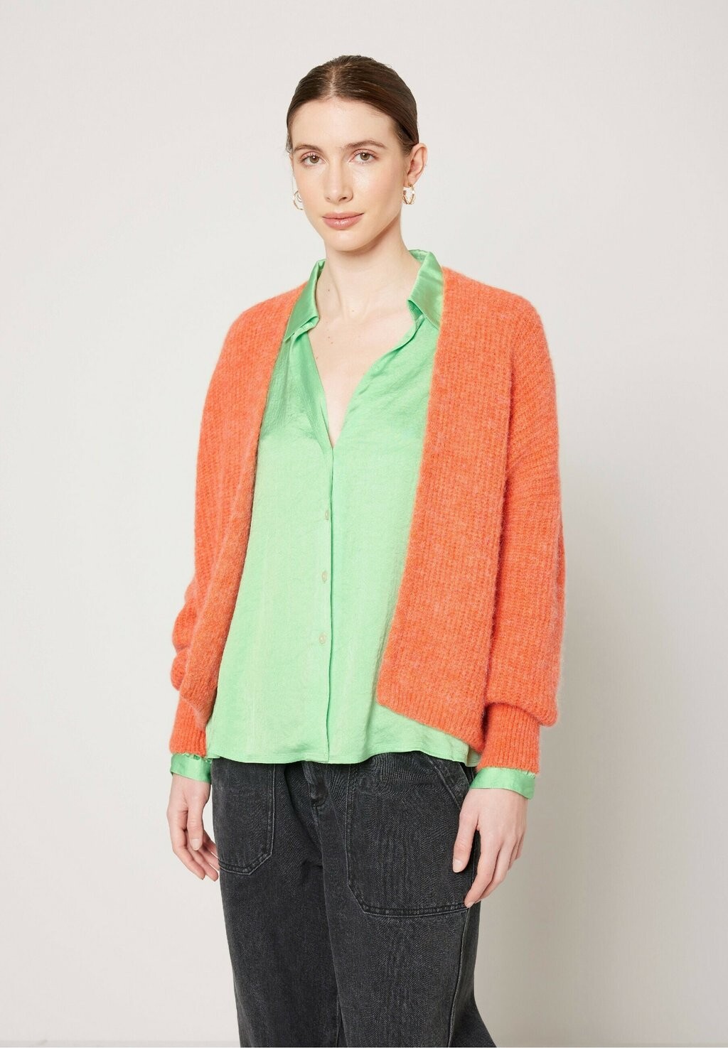 

Кардиган American Vintage, цвет orangeade chine