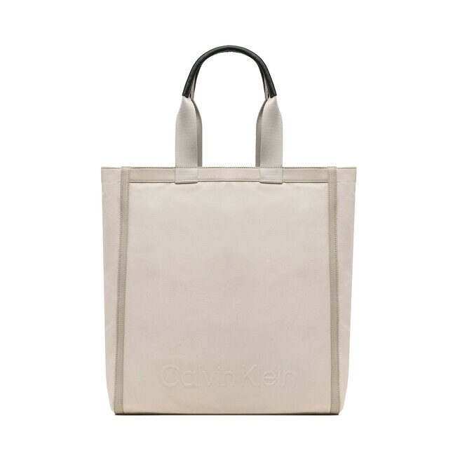 

Сумка-шоппер Calvin Klein CkConnect Tote, бежевый