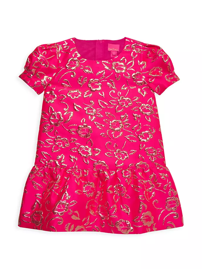 Платье Erina для маленьких девочек и девочек Lilly Pulitzer Kids, розовый сарасота туника lilly pulitzer цвет mandevilla baby