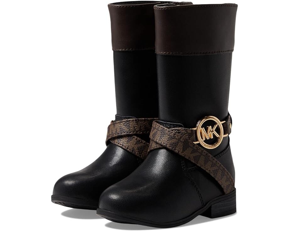 

Ботинки Michael Kors Finley Apryl, цвет Black/Chocolate Leather