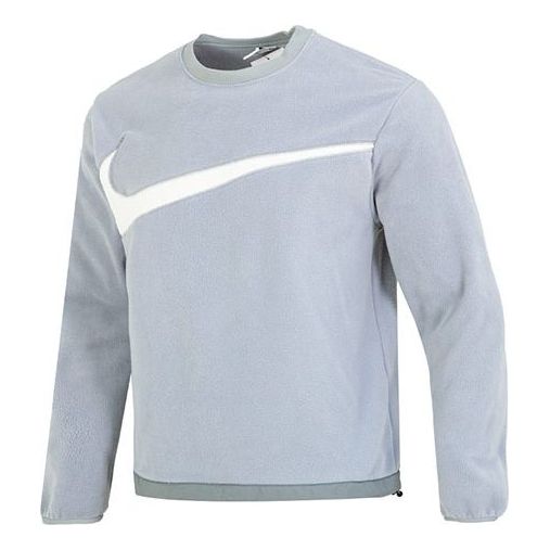 толстовка nike sleeves pocket crew neck sweatshirt черный Толстовка Nike Club Fleece crew neck sweatshirt 'Grey blue', синий