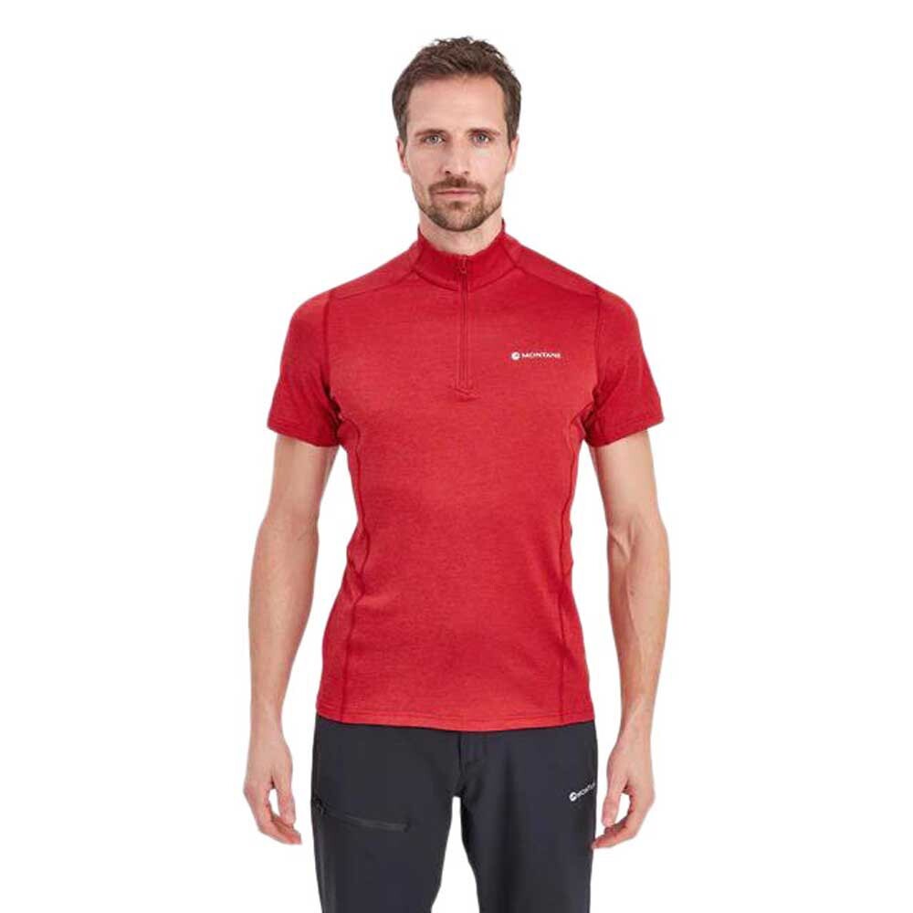 

Футболка Montane Dart Zip, красный