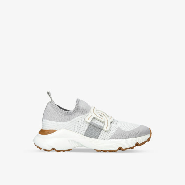 

Кроссовки Sport Run 54c Calzino с низким берцем и логотипом Tods, белый