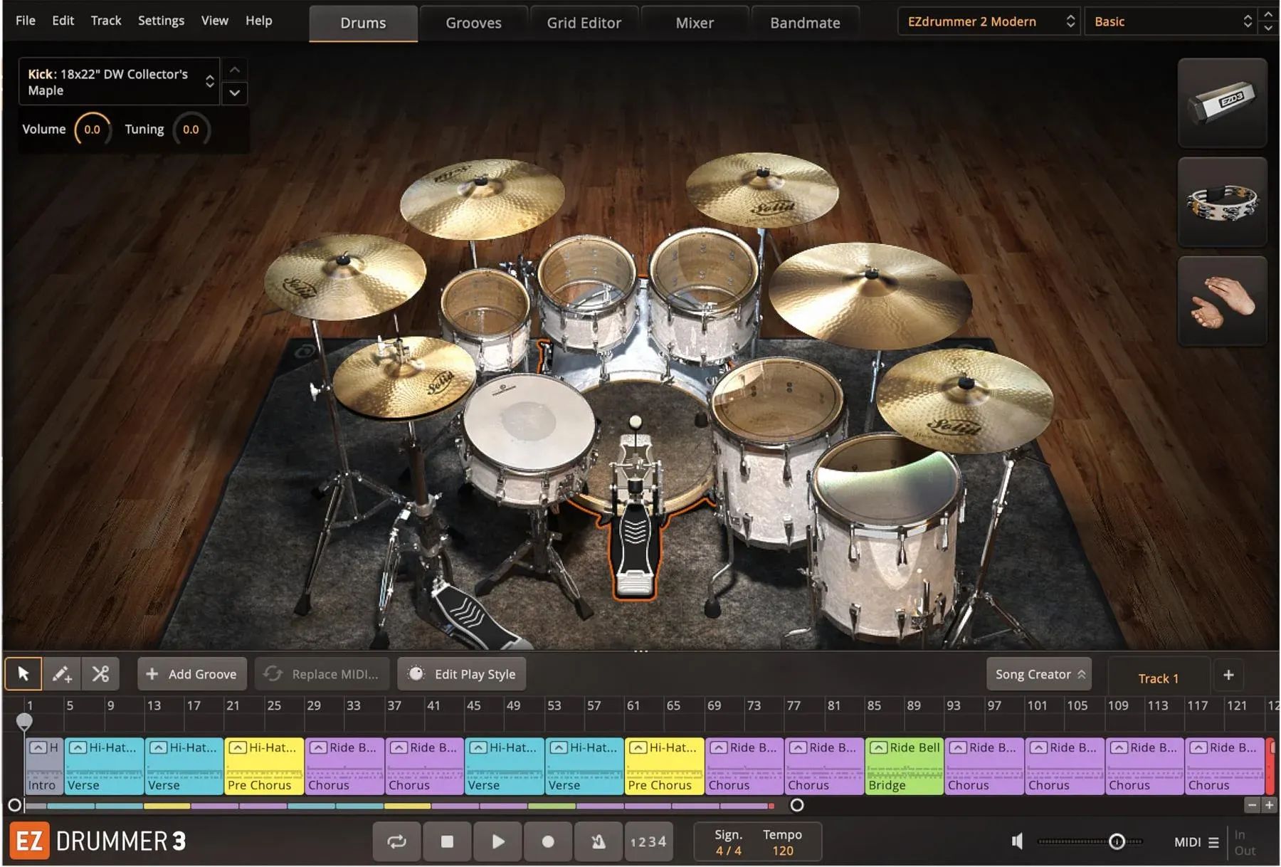 

Toontrack EZdrummer 2 Базовая библиотека Расширение EZX